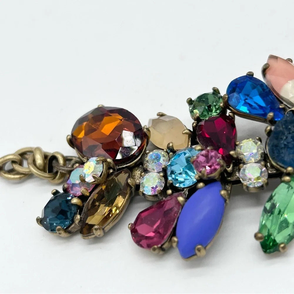 J. Crew Druzy Jeweled Bracelet - Picture 6 of 8